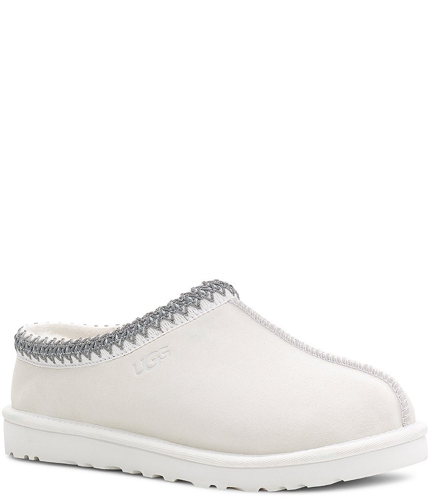 UGG&reg; Men's Scuff Logo Suede Slippers