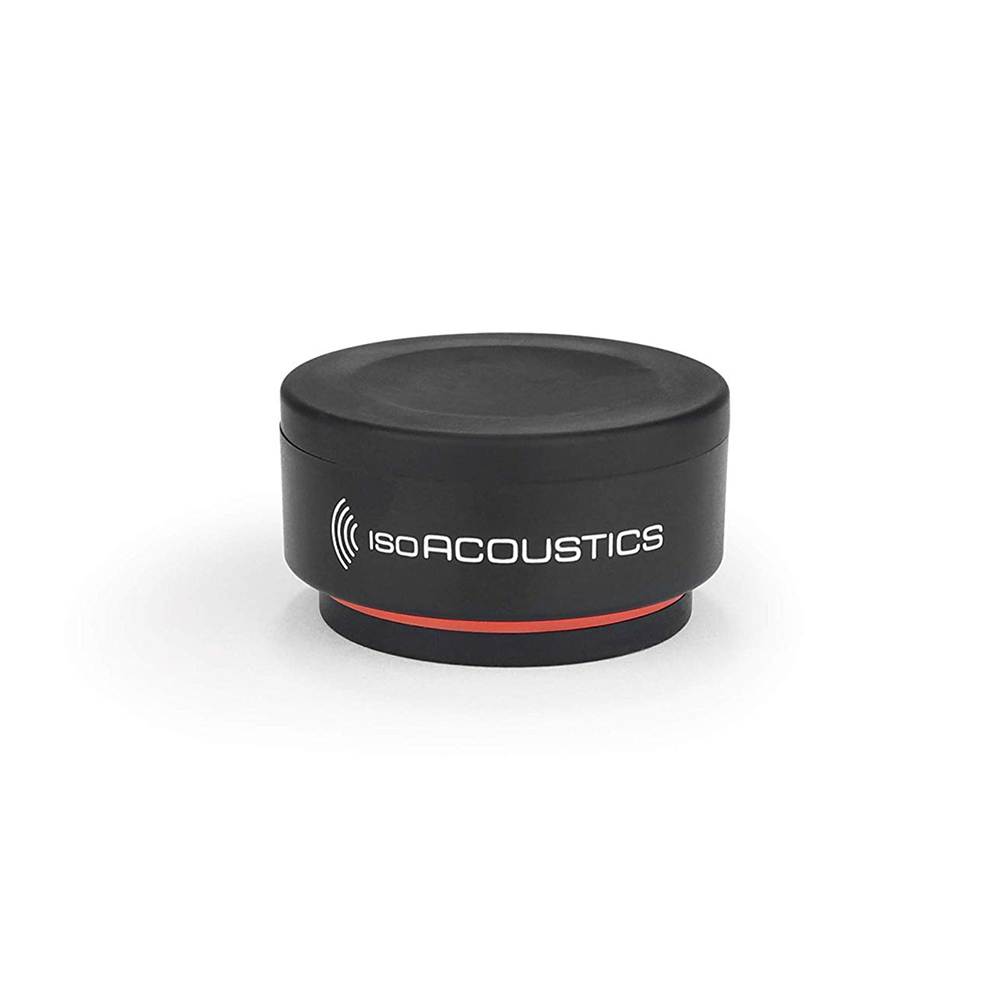 IsoAcoustics ISO-PUCK MINI Vibration Isolators for Small Studio Monitors and Speakers (8-pack)