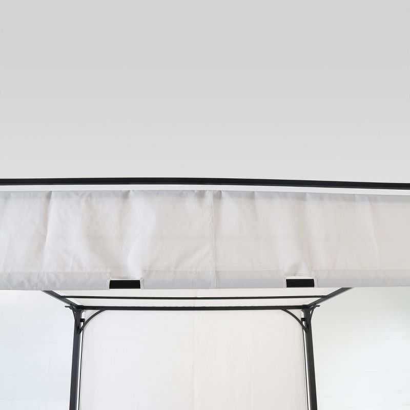 10' x 10' Adjustable Shade Pergola - Black/Gray - Threshold™