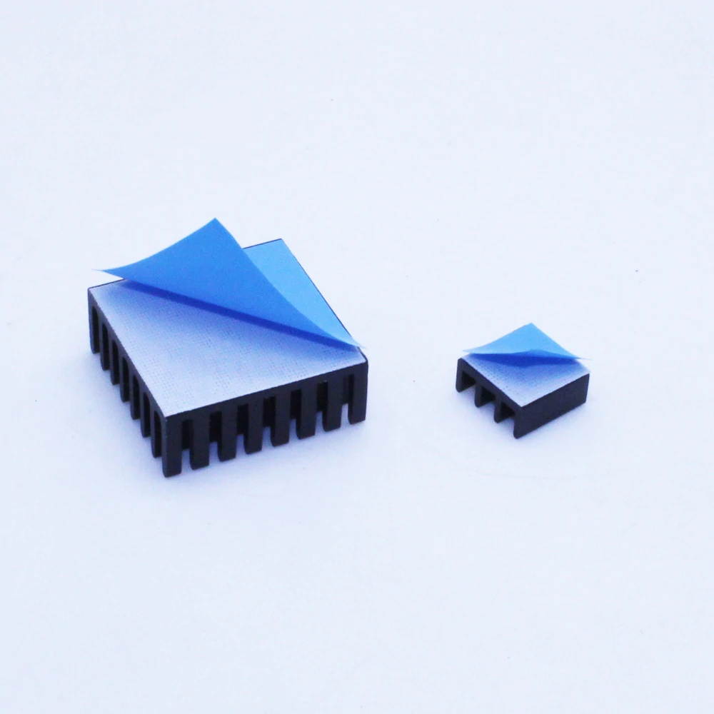 100pcs/lot  14x14mm Thermally Conductive Adhesive Transfer Tapes thermal pad double sided tape for heatsink  radiator