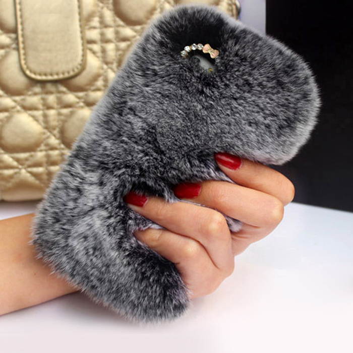 Value Tom Warm Furry Back Cover Cases For Samsung S6 edge