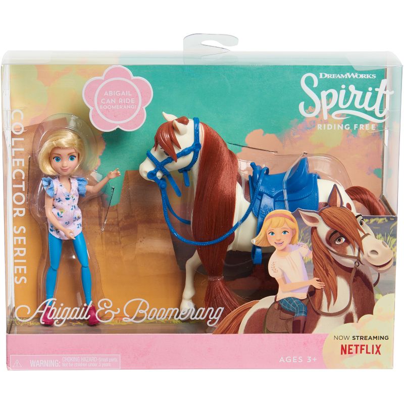 Spirit Riding Free Abigail And Boomerang Doll Playsets
