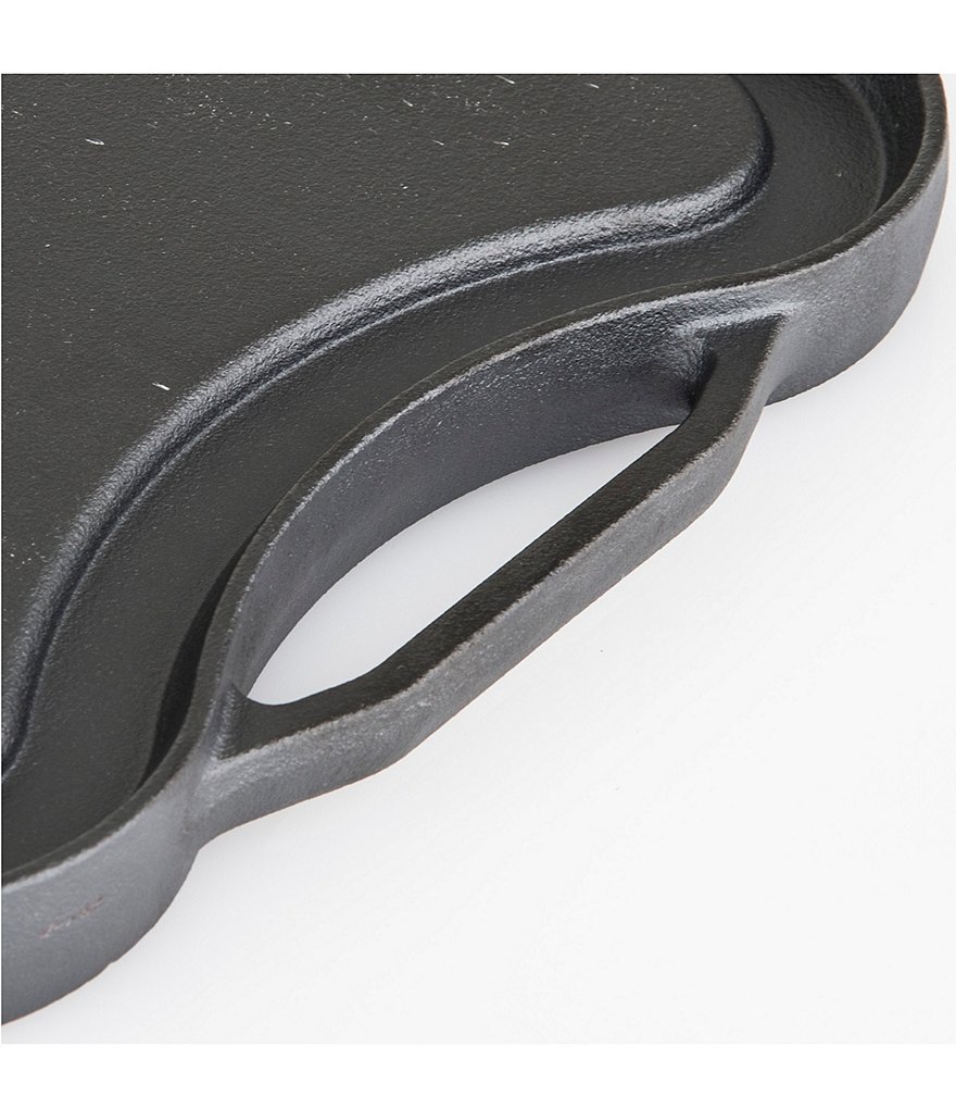 Viking Pre-Seasoned Cast Iron 20#double; Reversible Grill/Griddle Pan