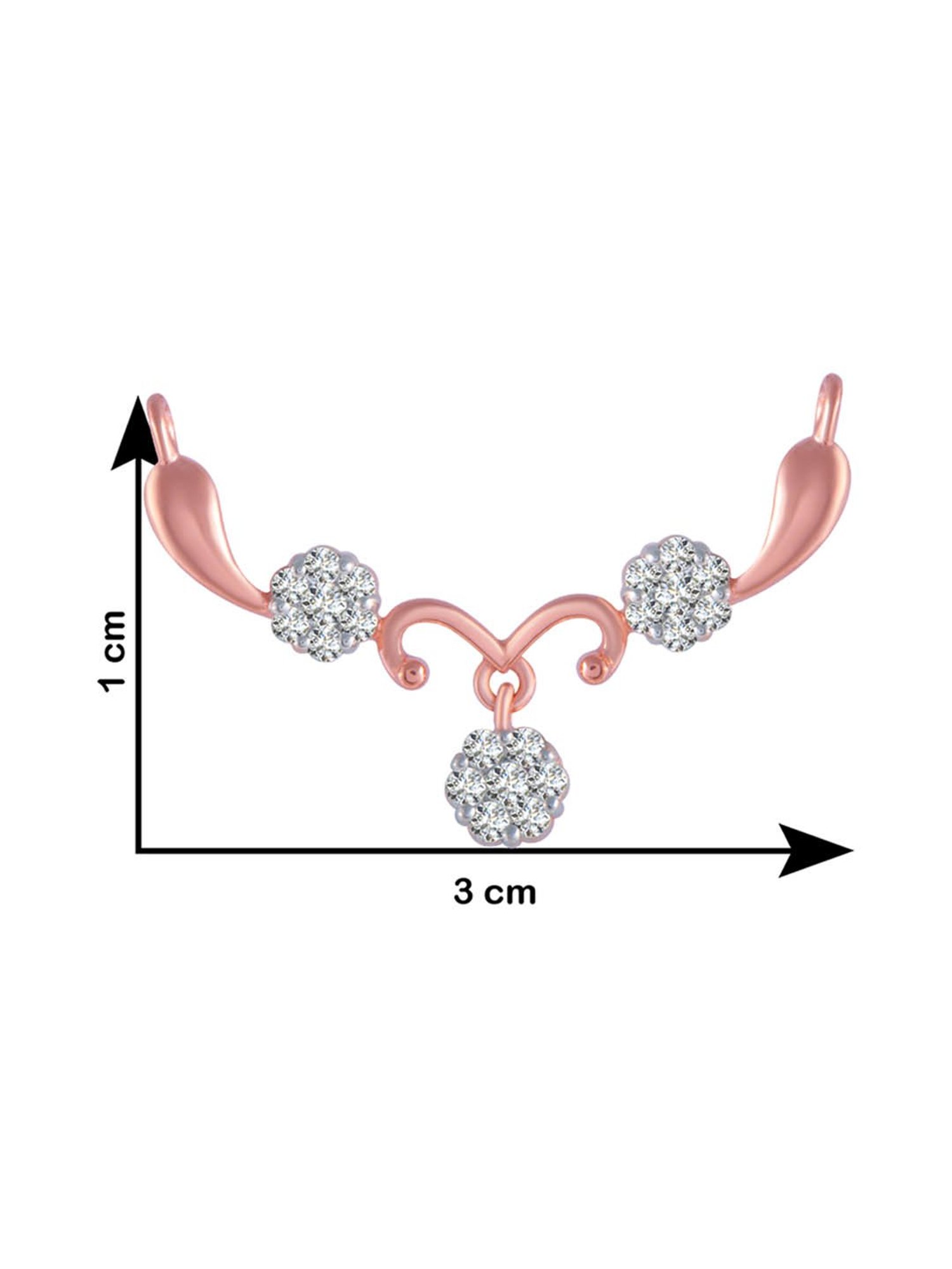 P.C. Chandra Jewellers 18 kt Gold & Diamond Pendant