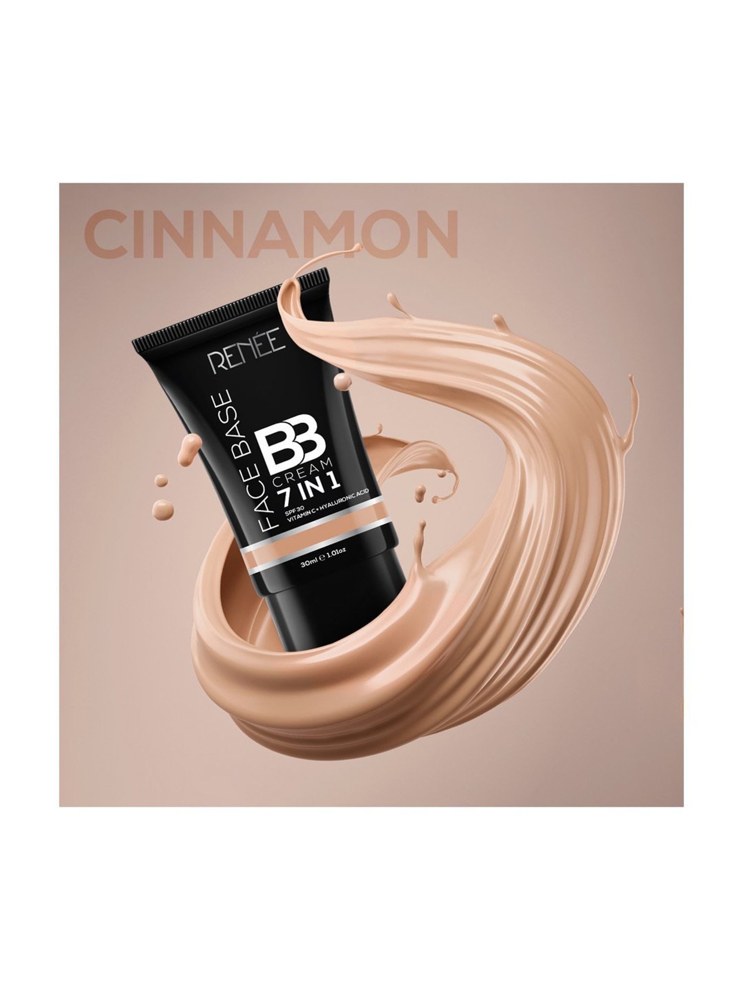 RENEE Face Base 7 in 1 BB Cream B04 Cinnamon - 30 ml