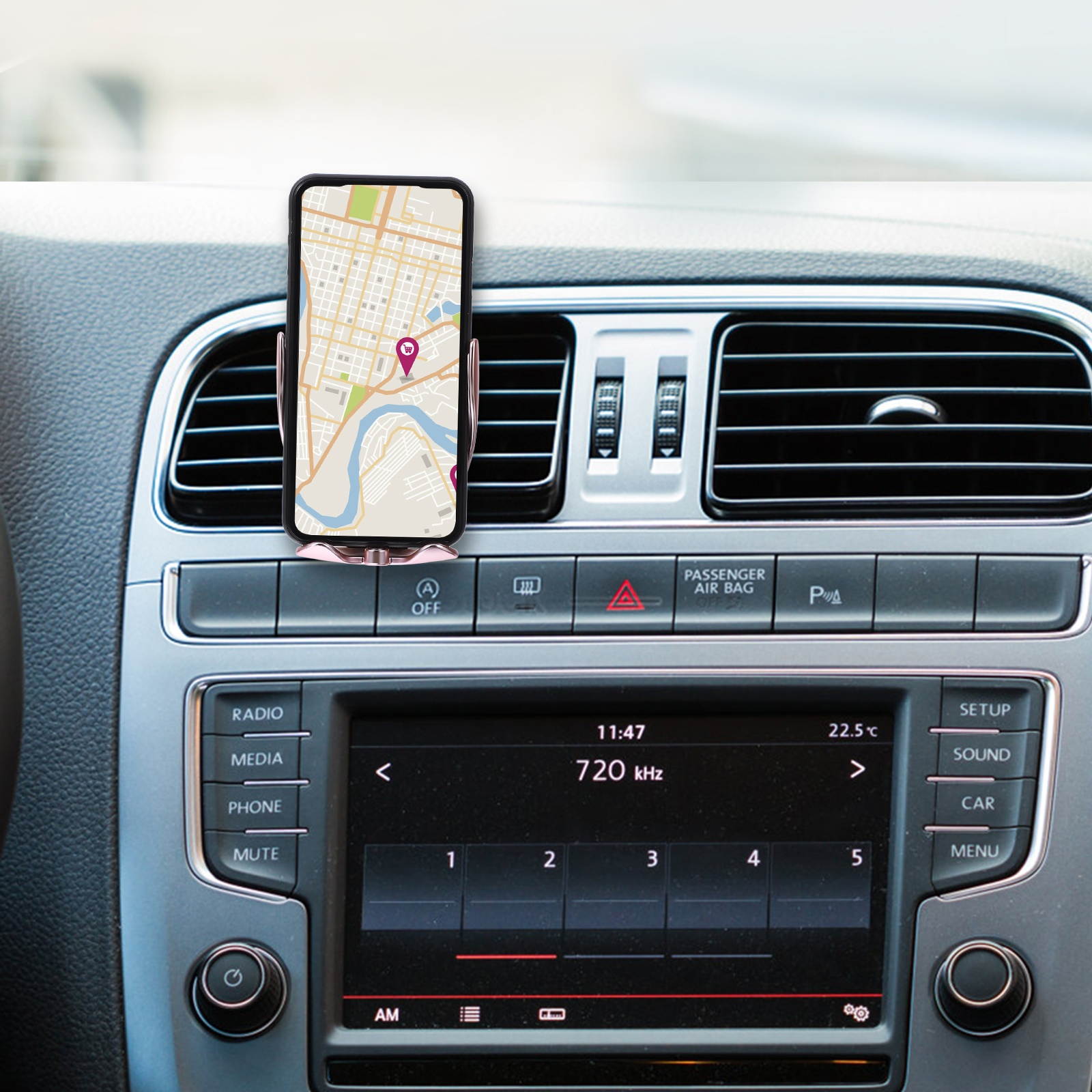 Car Multifunctional Cup Holder Auto-multi Cup Case Drinking Bottle Holder Organizer Storage Box (Black)