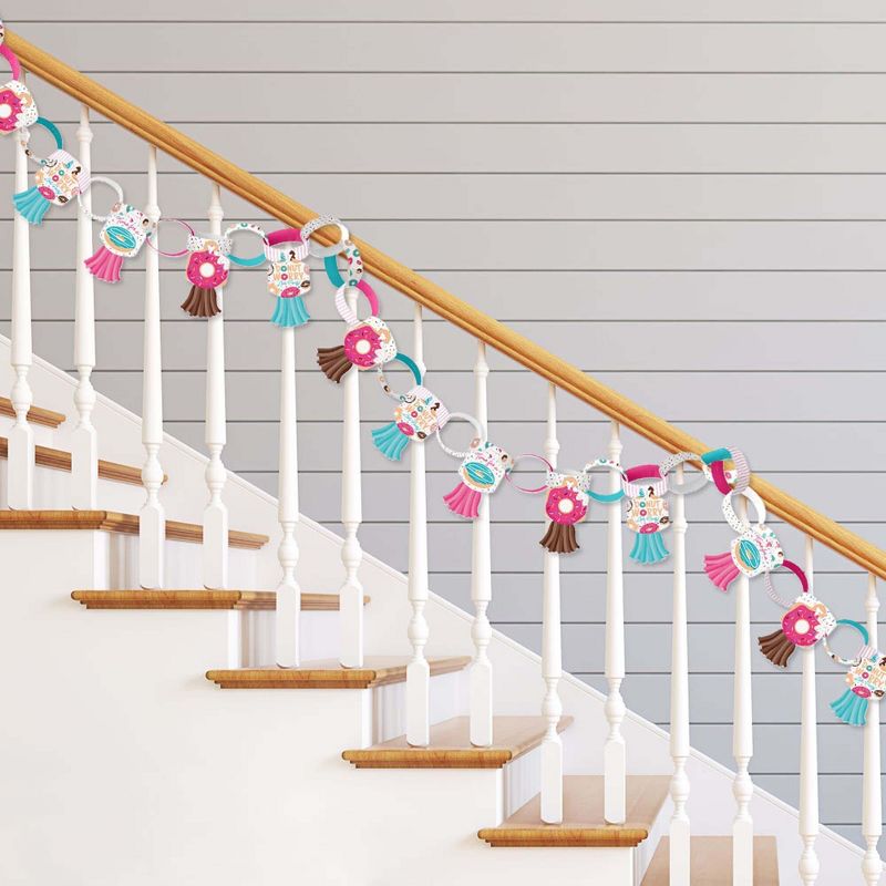 Big Dot of Happiness Blue Elephant - Boy Happy Birthday Decorations Party Banner