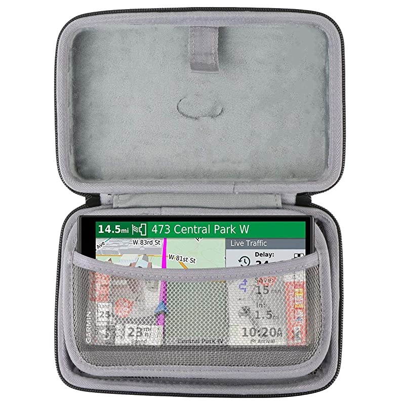 Hard Travel Case for Garmin nuviCam nuvi LMTHD 2789LMT 2797LMT 65LM 2757LM 2689LMT 2699LMTHD Tomtom Go Via Mio 67 Inch GPS Navigation Navigator and Accessories