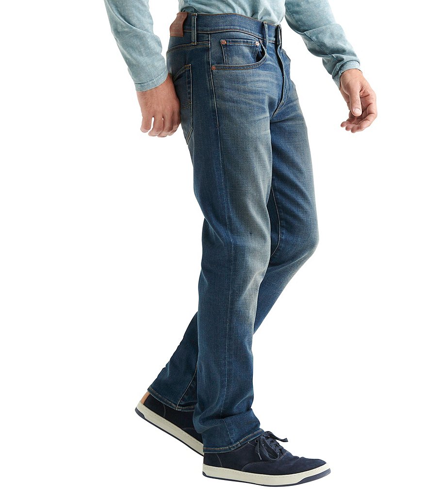 Buffalo David Bitton Ash X Crinkled Slim Fit Jeans