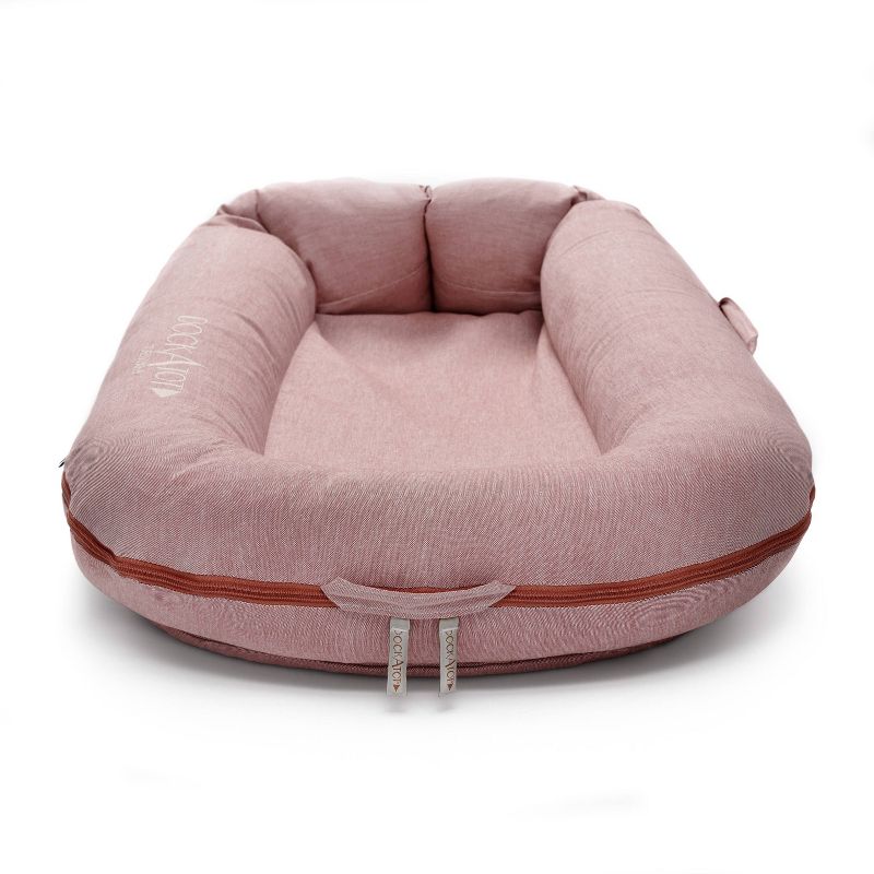 DockATot Deluxe+ Dock - Ginger Chambray