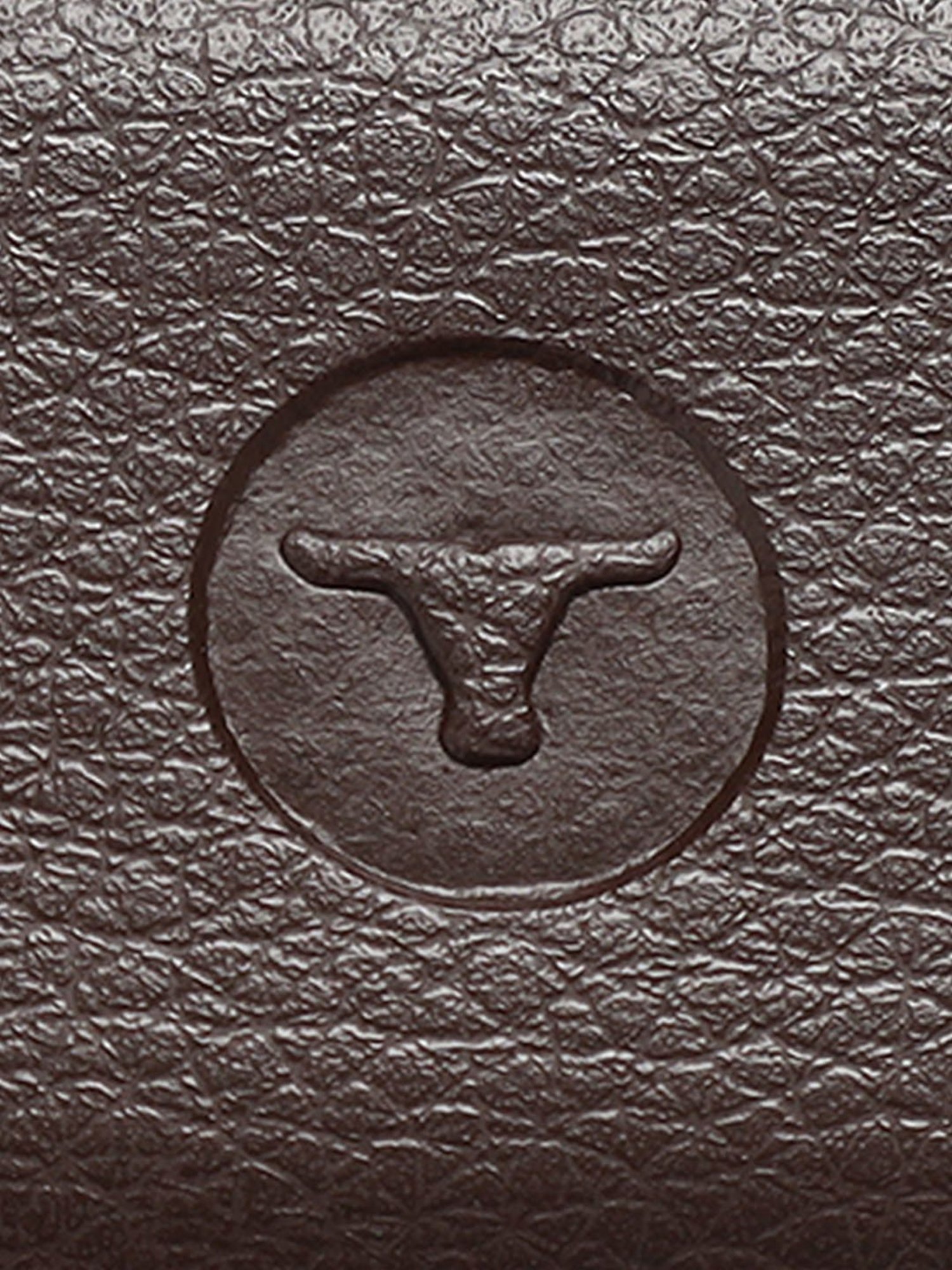 BULCHEE Brown & Black Leather Reversible Formal Belt for Men