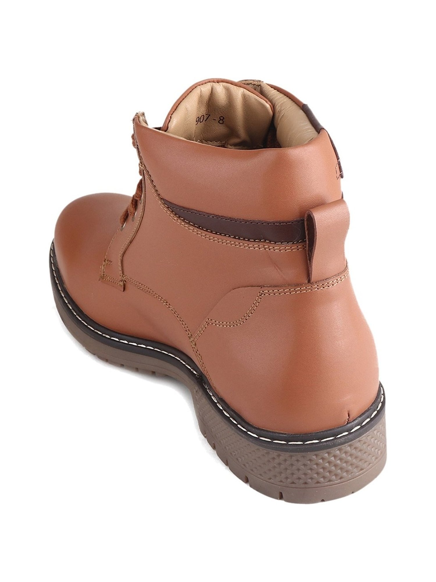 Red Chief Men's Tan Derby Boots