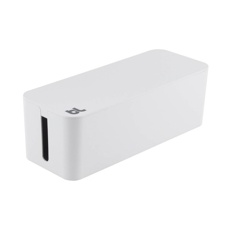 CableBox Flame Retardant Cable Organizer White - BlueLounge