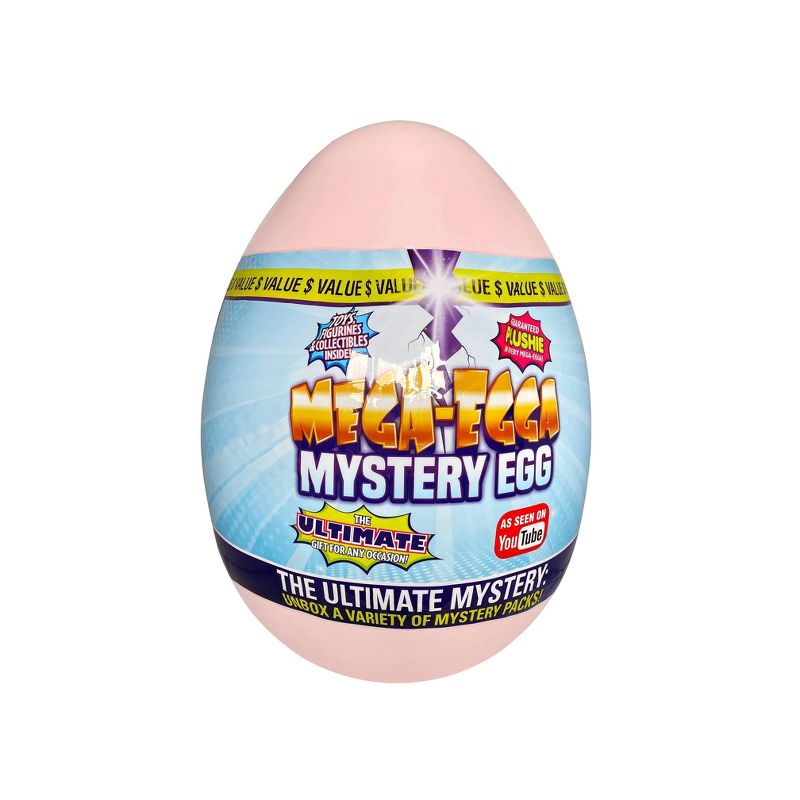 Mega-Egga Toys Ultimate Surprise Giant Mystery Egg – Pastel Pink