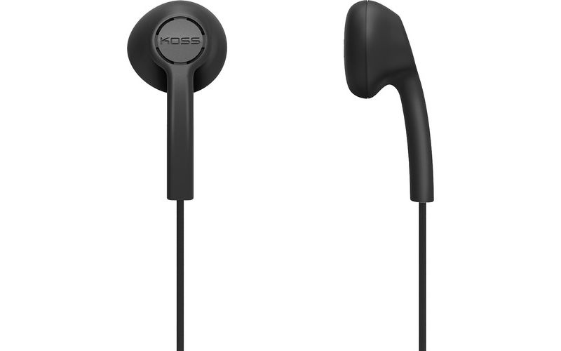 Koss KE5k Earphone - Stereo - Black - Wired - 32 Ohm - 70 Hz 20 kHz - Earbud - Binaural - Open - 4 ft Cable