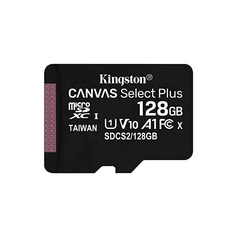128GB microSDHC Canvas Select Plus 100MBs Read A1 Class 10 UHSI Memory Card wo Adapter SDCS2128GBSP