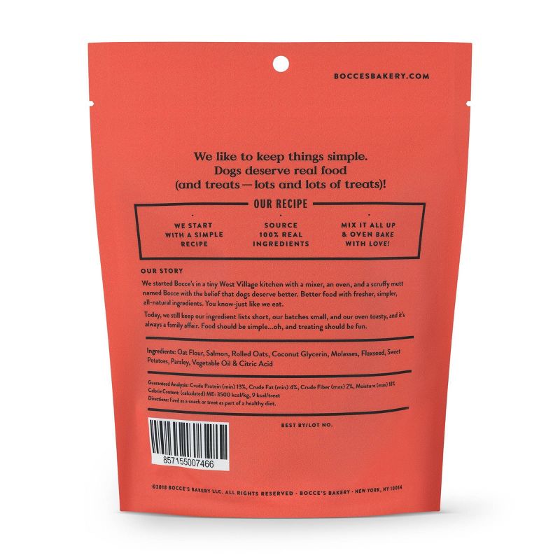 Bocce's Bakery Salmon Basic Soft and Chewy Dog Treats - 6oz