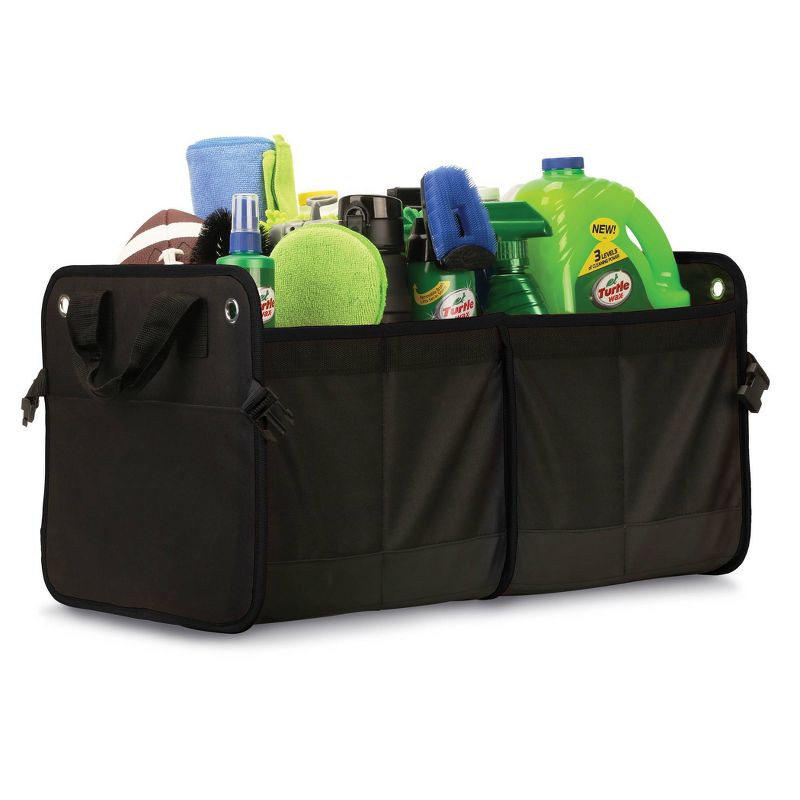 Turtle Wax 2 Section Trunk Organizer Heavy Duty