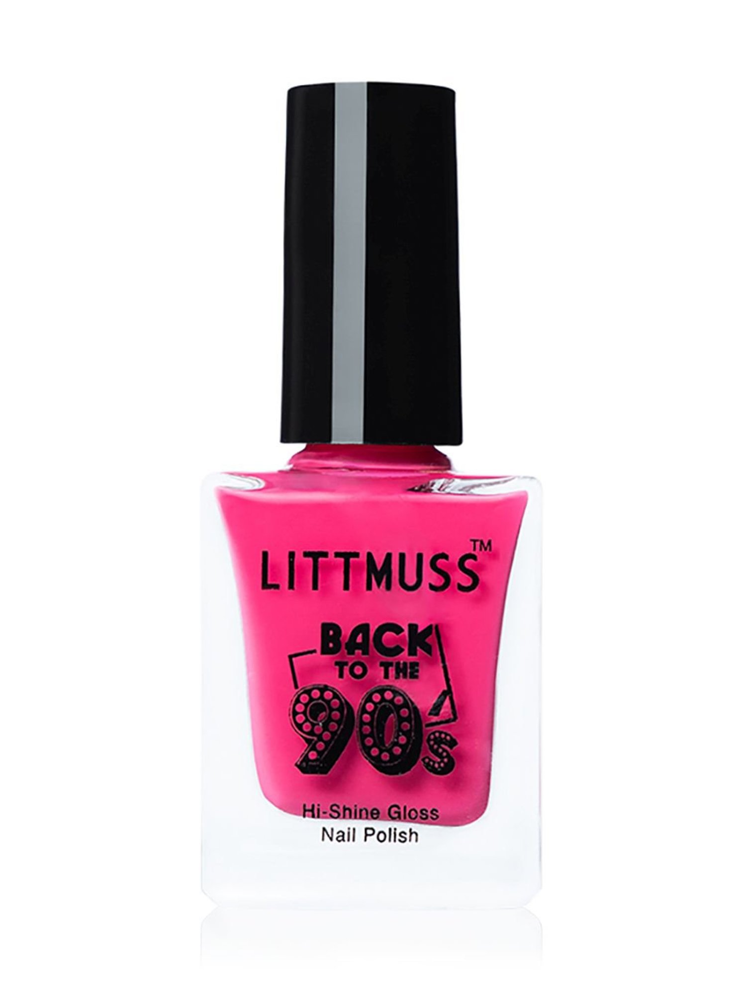 Littmuss Back To The 90's Hi Shine Gloss Nail Polish Flirt Pink 042 - 9.5 ml