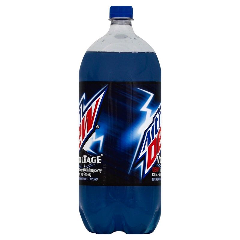 Mountain Dew Blue Voltage Soda - 2L Bottle