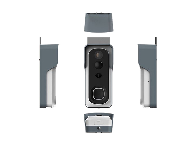 LaView DB5 HD Video WiFi Smart AI Doorbell Camera - 12V-24V AC Wired