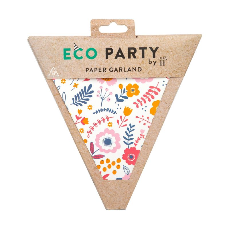 Eco Party Paper Floral Garland Party Decoration
