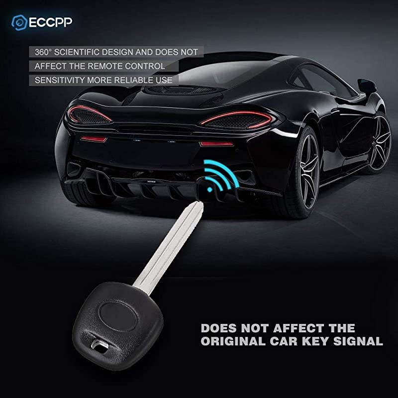 Replacement fit for Uncut Ignition Key Fob Toyota Series TOY44DPT 2X