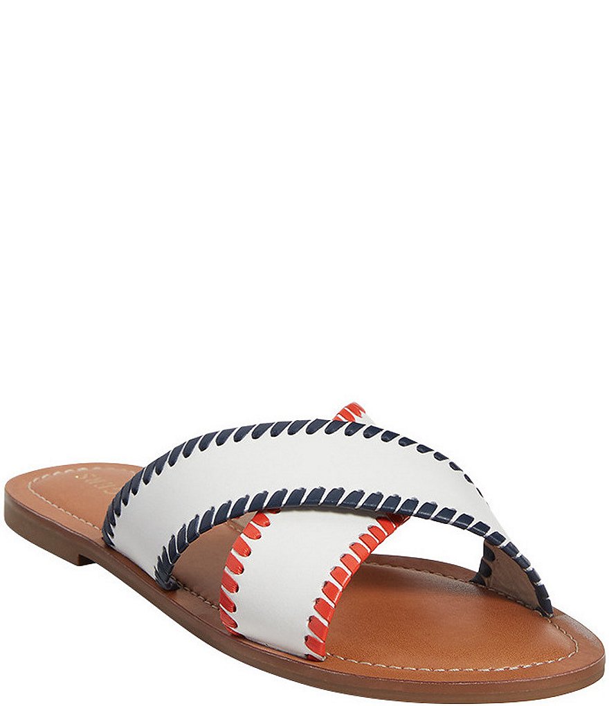 Jack Rogers Sloane X Band Patriotic Slides