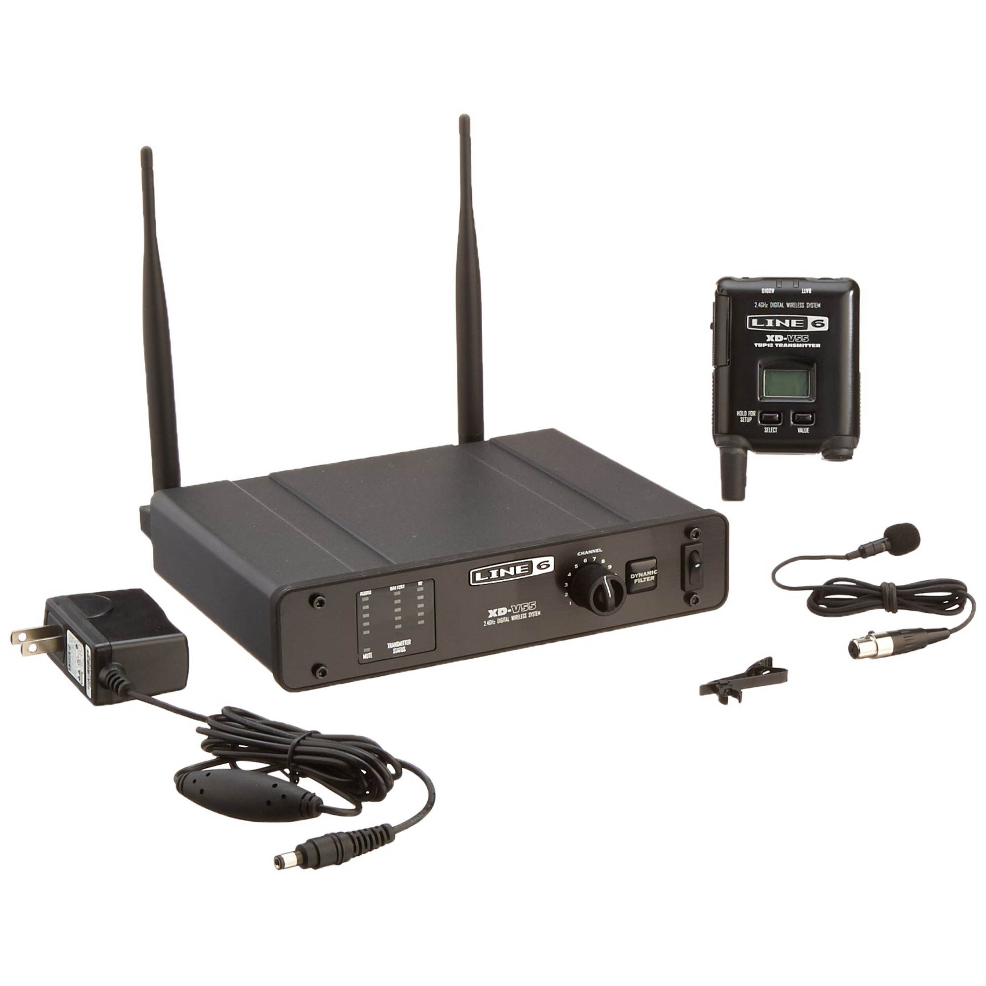 Line 6 XD-V55L Digital Wireless Lavalier Microphone System