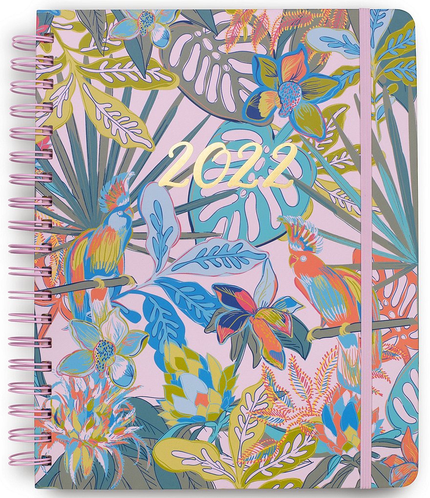 Lilly Pulitzer Cabana Cocktail 17 Month Large Agenda