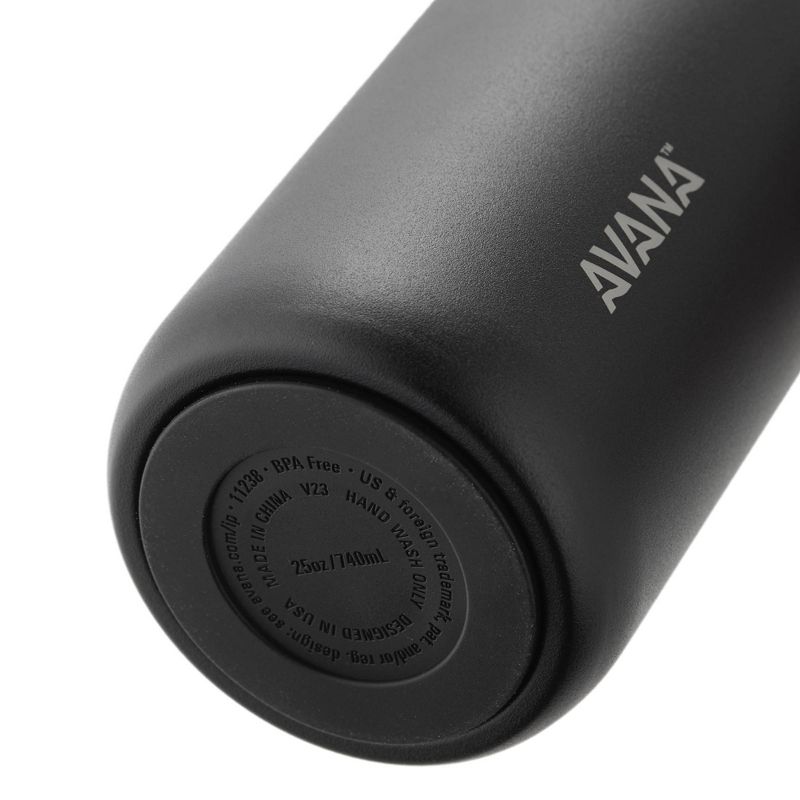 Avana 25oz Beckridge Stainless Steel - Onyx