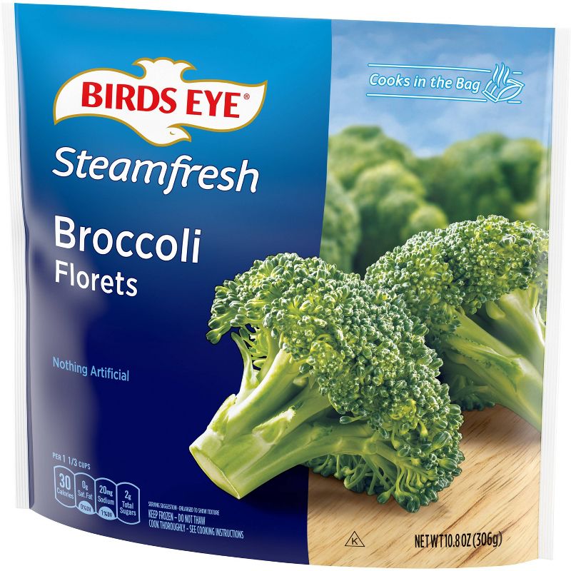 Birds Eye Steamfresh Frozen Premium Selects Frozen Broccoli Florets - 12oz