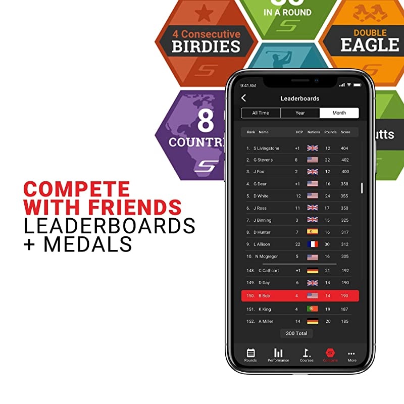 V2 Smart GPS Golf Watch