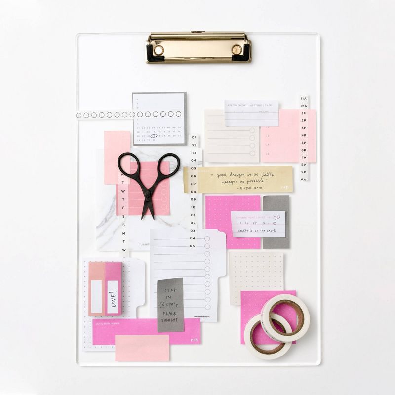 RUSSELL + HAZEL Acrylic Clip Board