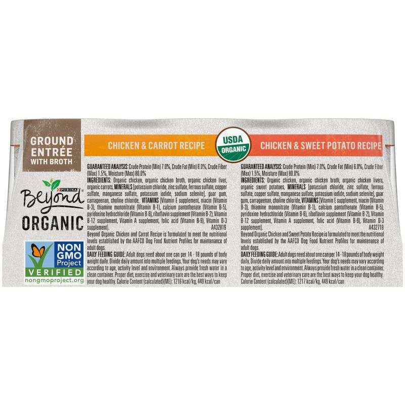Blue Buffalo Delights Grain Free Paté Small Breed Wet Dog Food Top Sirloin & Grilled Chicken Flavors - 3.5oz/12ct Variety Pack