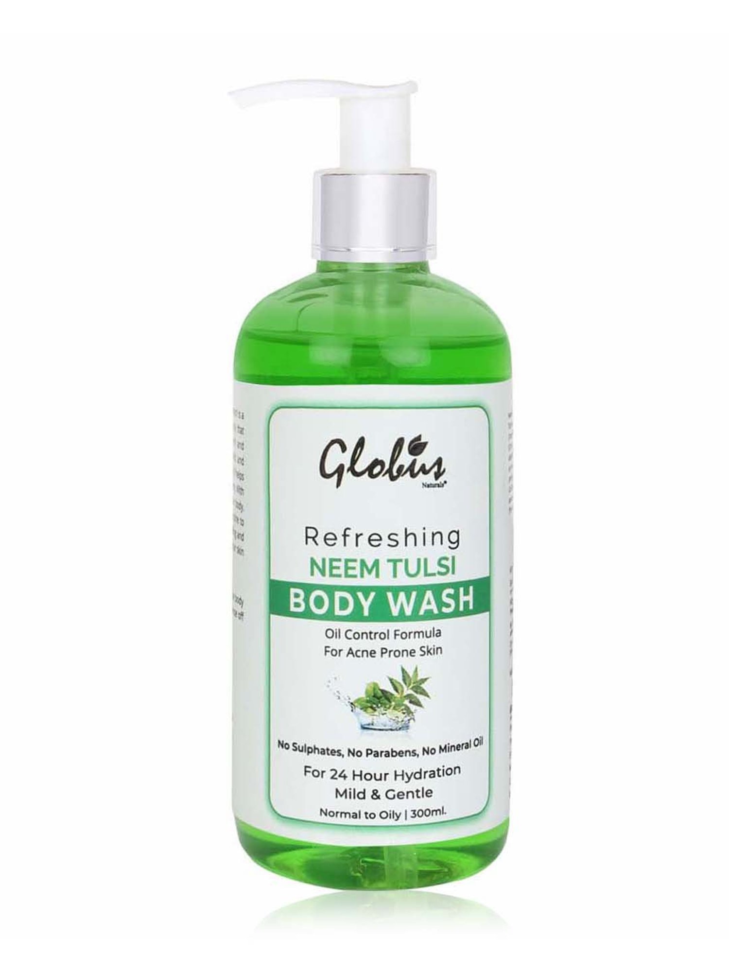 Globus Naturals Refreshing Neem Tulsi Body Wash - 300 ml