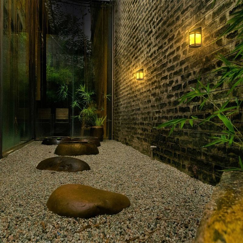 LED Solar Single Direction Outdoor Wall Light - Techko Kobot