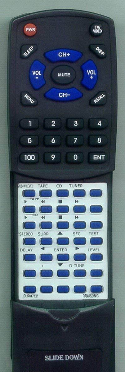 Replacement Remote Control for TECHNICS SAG90, SCS2350, EUR647132, SCHT280, SAHT275