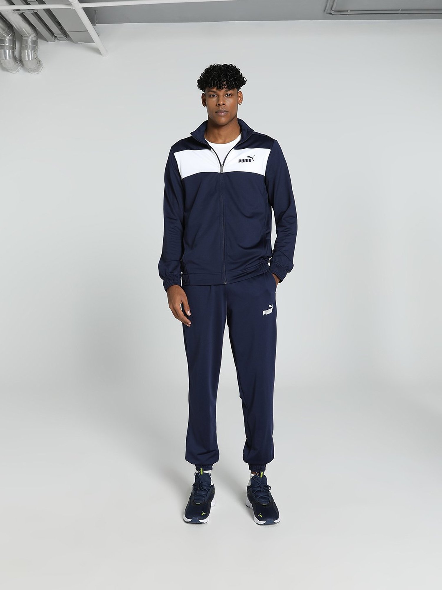Vimal Jonney Light Mud Cotton Regular Fit Tracksuit