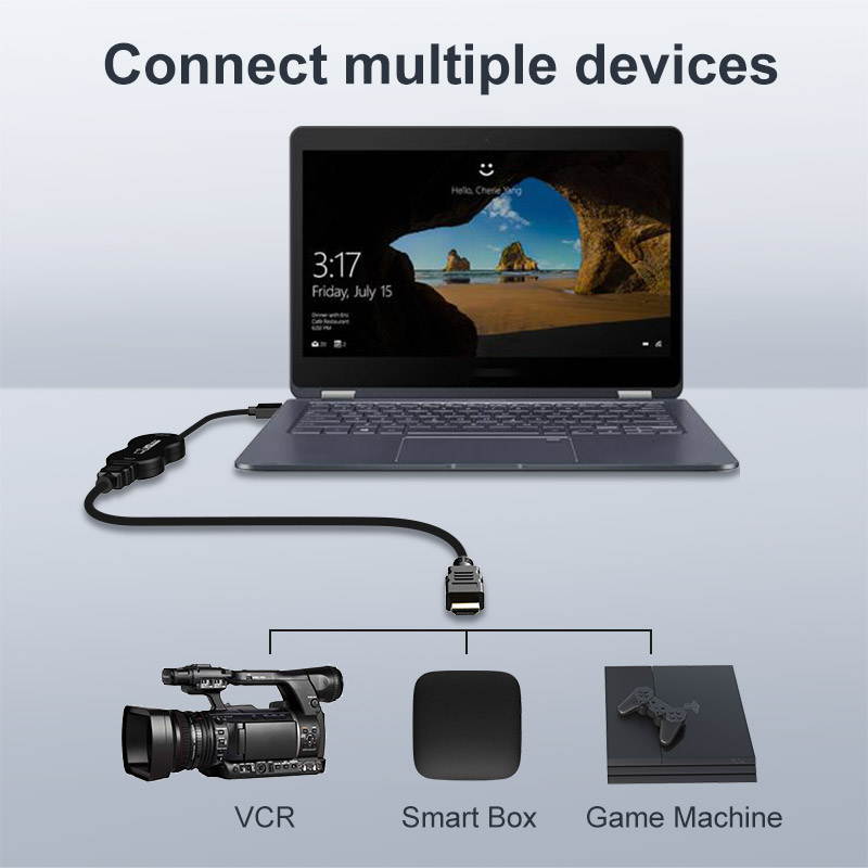 USB 2.0 / 3.0 to HDhdmi Adapter - External Video Graphics Card for Multiple Monitors(Compatible for Windo 10/8.1/8/7)