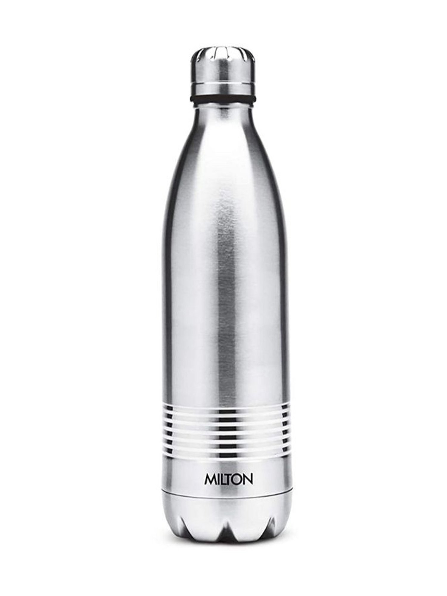 Milton Silver Stainless Steel Thermosteel Vaccum Insulated Hot & Cold Water Bottle (0.5 L)