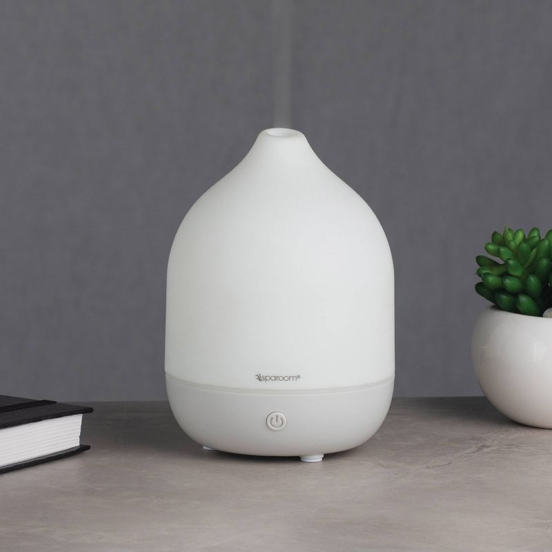 100ml Pixie Essential Oil Diffuser Gray - SpaRoom