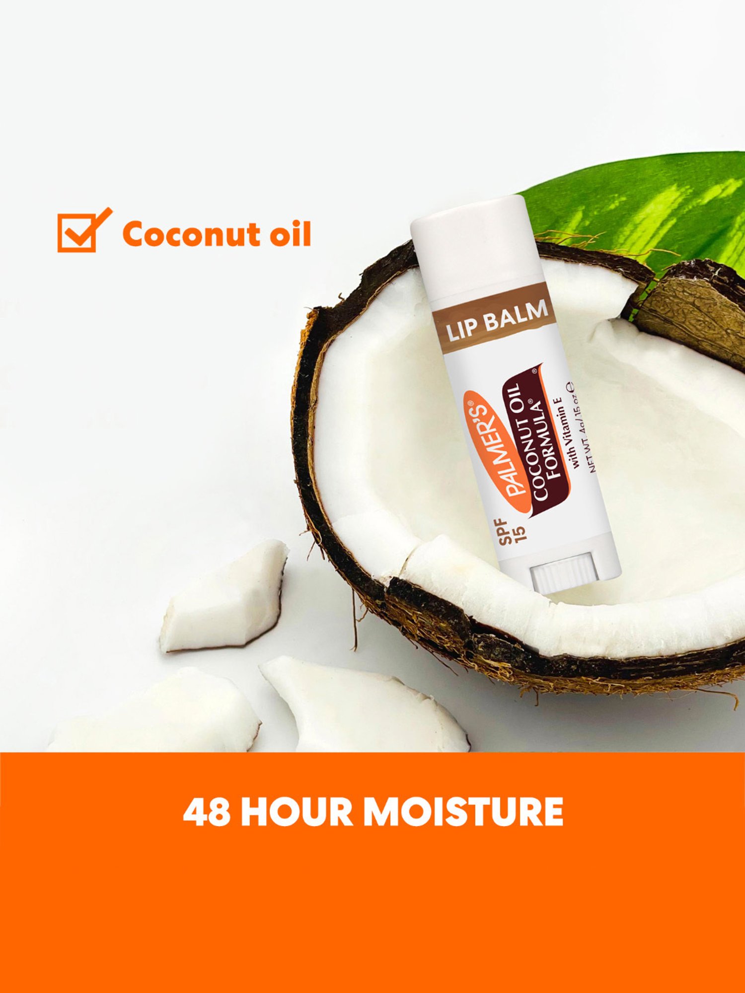 Palmer's Coconut Oil Formula with Vitamin E Coconut Hydrate Lip Balm SPF 15 - 4 gm