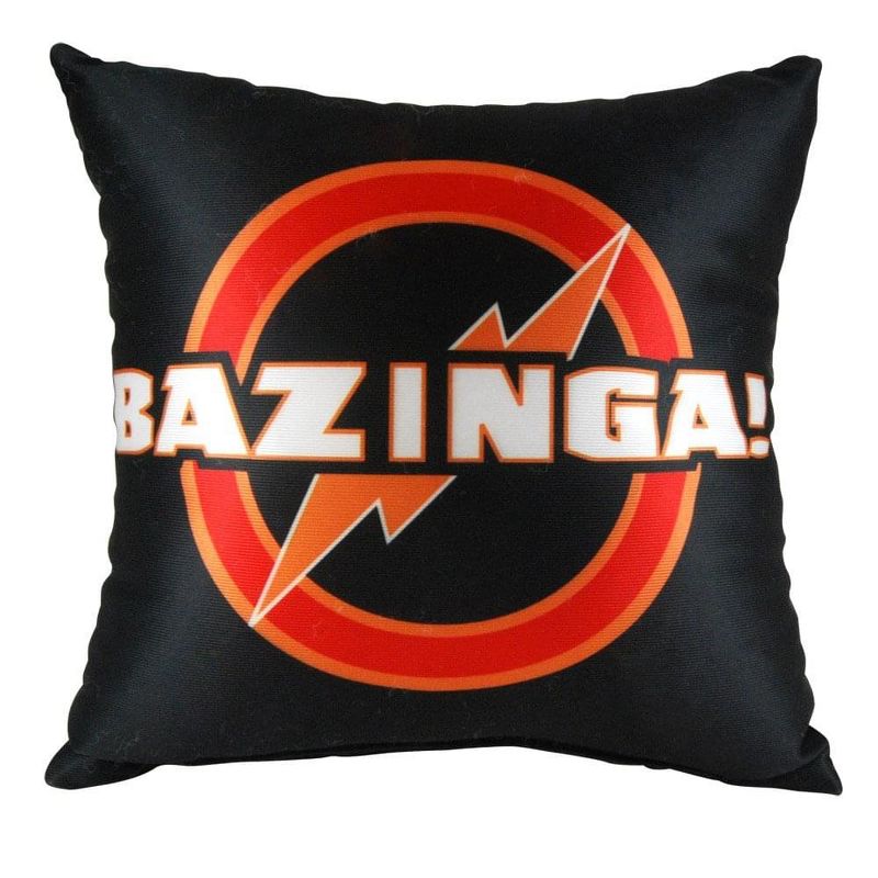 Commonwealth Toys The Big Bang Theory 13" Squeeze Pillow Bazinga Logo