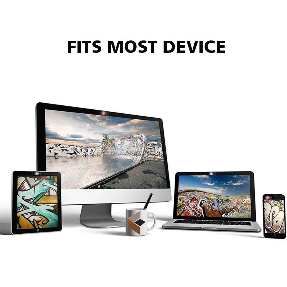 Laptop Camera Slide Webcam Cover, Ultra Thin Camera Blocker to Protect Your Privacy for Computer iPad MacBook Pro iMac Smartphone Mac PC Tablets Echo Spot Show - Daisy 3 Packs