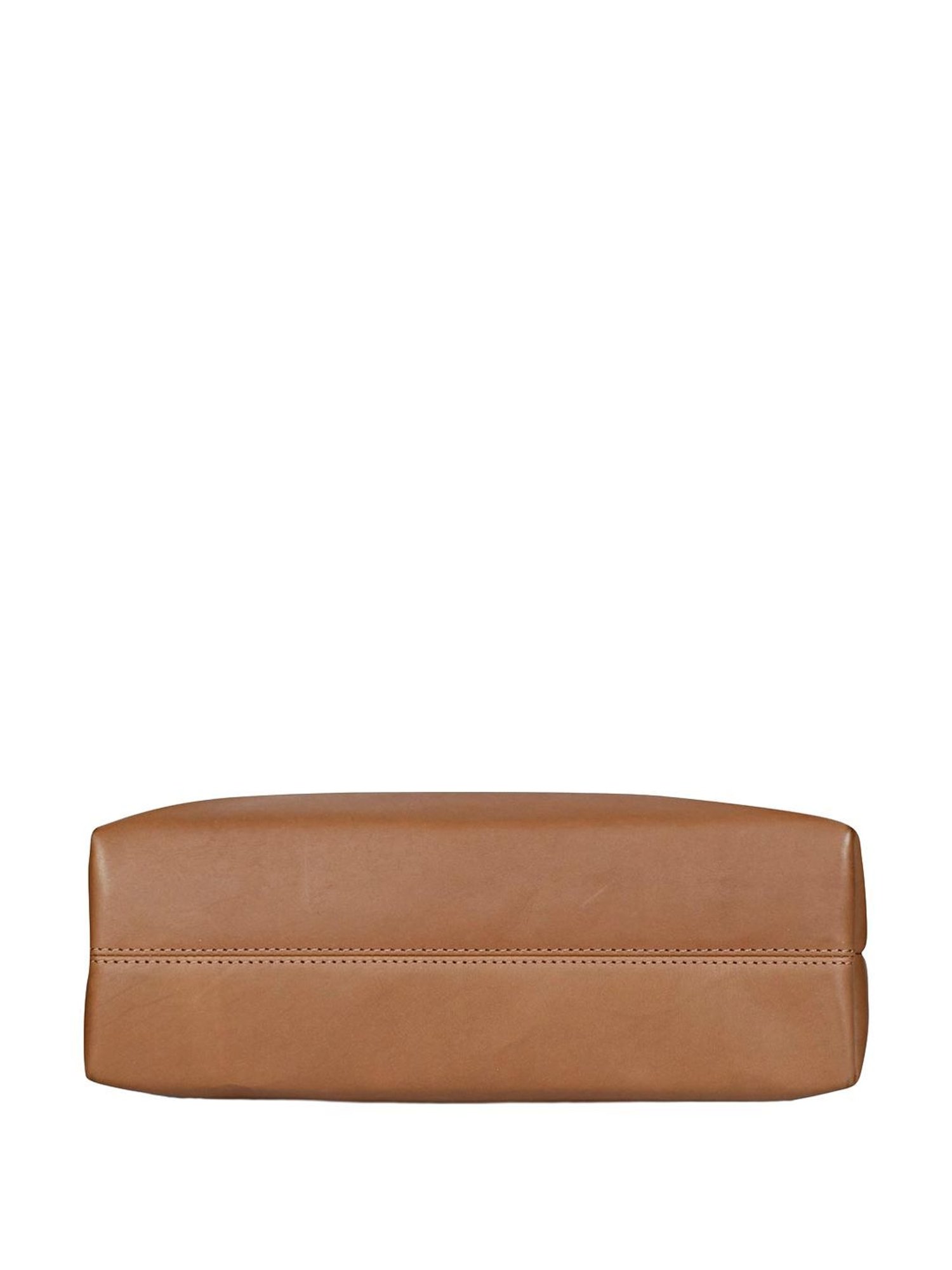 Saint G Tan Solid Medium Sling Handbag