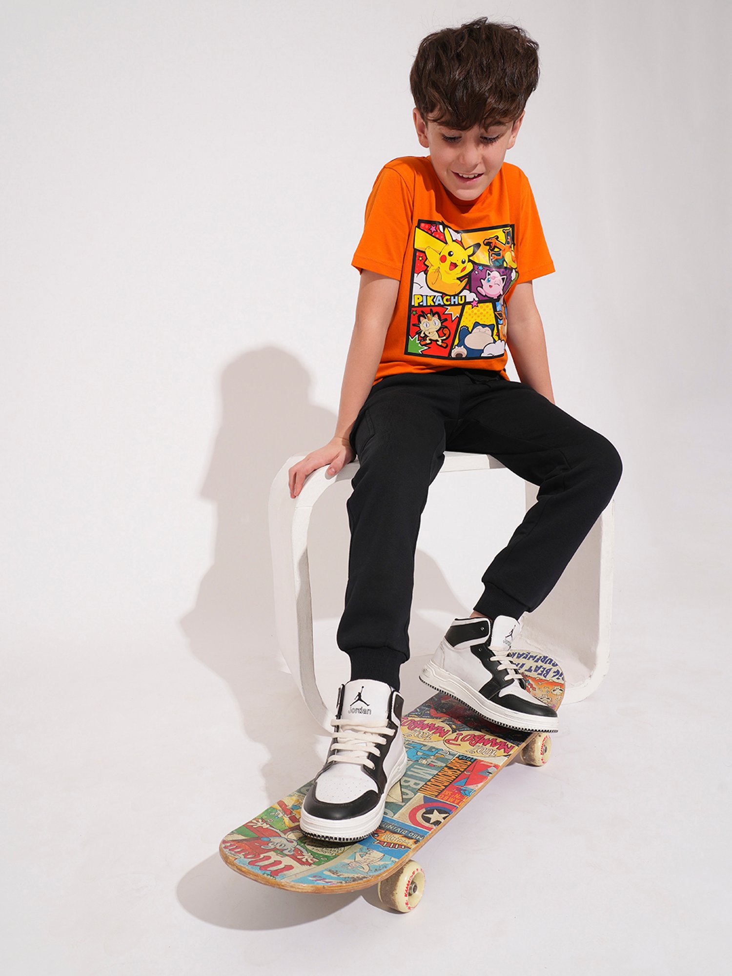 Todd N Teen Kids Navy Cotton Joggers