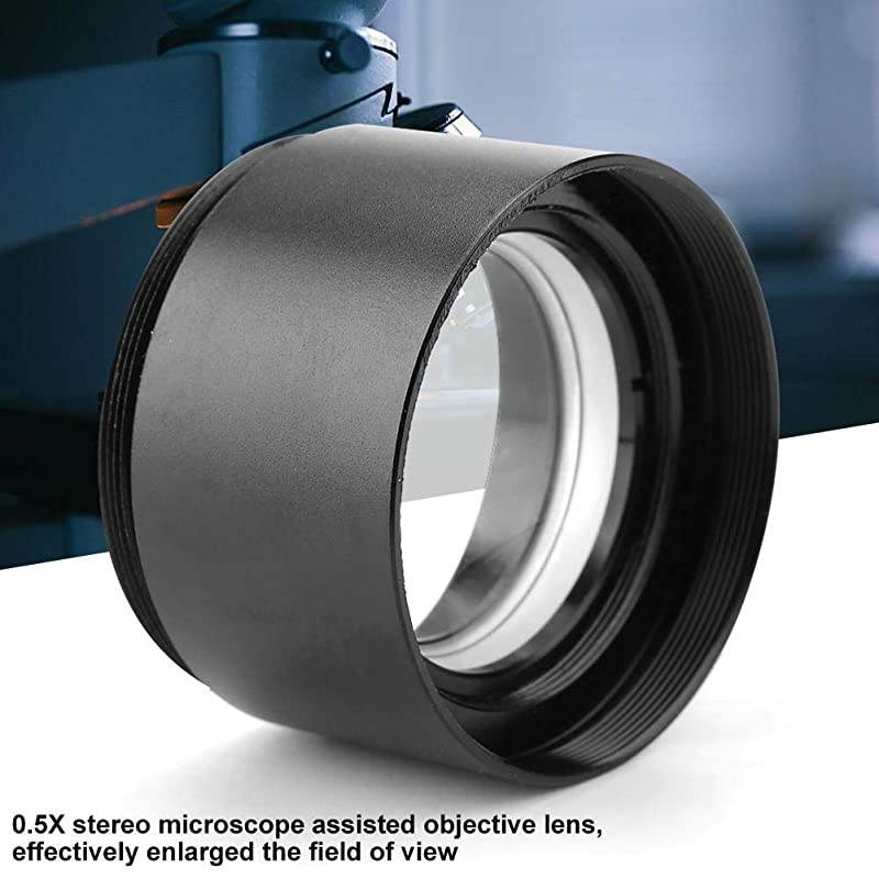 Lens Auxiliary Lens KP-0.5X Microscope Lens with 1-7/8inch (48mm) Mounting Thread Replacement