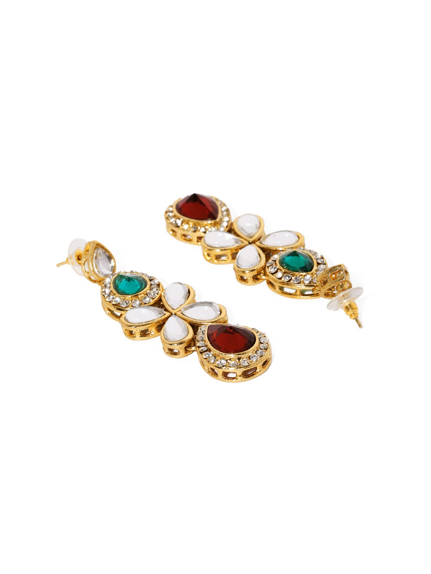 Zaveri Pearls Multicolor Alloy Necklace Set