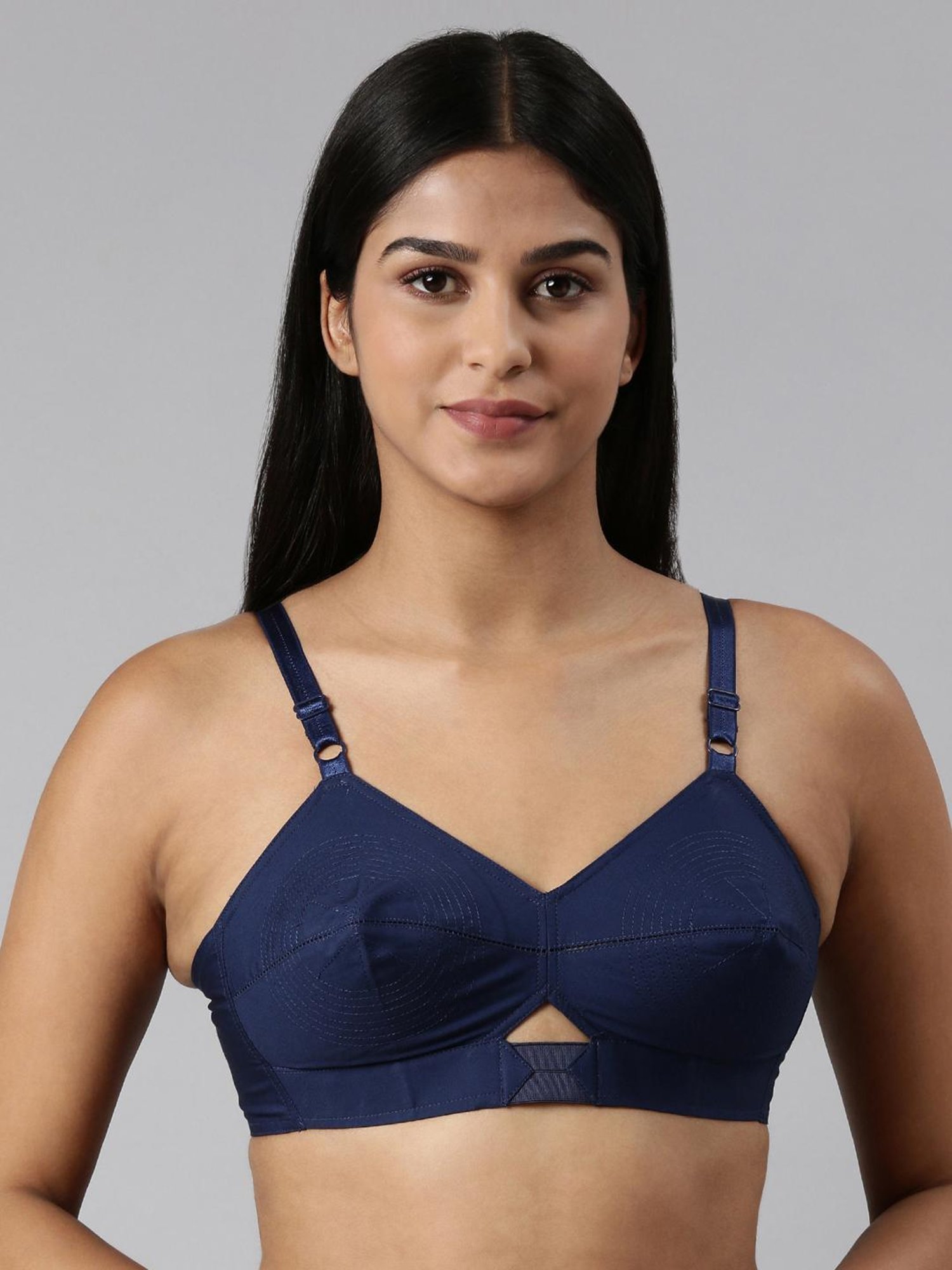BLOSSOM Blue Full Coverage Everyday Bra